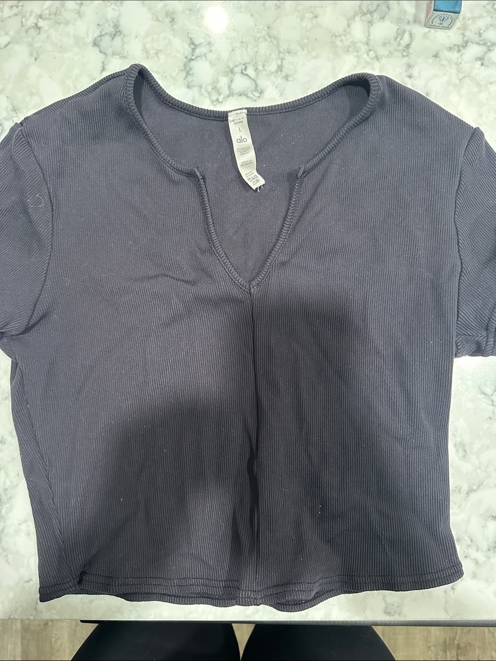 Black alo top